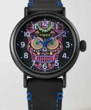 TIMEX Watch Dia de Muertos Quartz Black SkullTW2V67600 JAPAN Brand NEW
