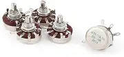 NEW LON0167 WTH118-1A 2W 10K Ohm Rotary Taper Carbon Potentiometer 5Pcs(WTH118-1A 2W 10K Ohm Drehkegel-Carbon-Potentiometer 5Pcs