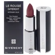 Le Rouge Interdit Intense Silk Lipstick - 210 Rose Braise by Givenchy for Women - 0.12 oz Lipstick (Refillable)
