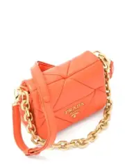 Prada System Nappa Patchwork Shoulder Bag- New With Tags- RRP$6,600 AUD