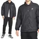 Nike 休閒外套 教練外套 休閒 AS M NK CLUB COACHES JKT 男款 黑 FN3317-010