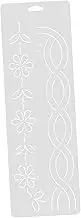Angoily 1PC Quilting Template Patchwork Tool Durable Sewing Stencil for DIY Projects Easy to Use Design for Craft Lovers Enhance Your Quilting Creativity