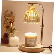 Candle Warmer Lamp with 50W Bulb & 2-8H Timer - Adjustable Height Coffee Mug