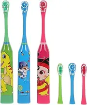 Ipetboom Automatic Sonic Electric Toothbrushes Boys and Girls Toothbrushes Toddler Brush Mini Safe for Children Abs