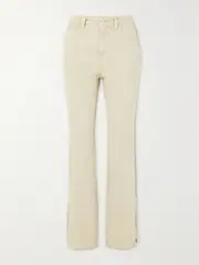 [GRLFRND] GRLFRND - Harlow High-rise Bootcut Jeans - Beige - 25 25 Neutrals