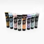 8 x 15ml Metallic & Pearlescent Face & Body Paints