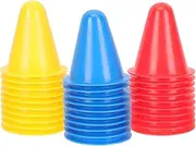 Gatuida 1 Set Mini Cones for Sports Training for Soccer Roller Skating Agility Drills Obstacle Courses Easy to Carry and Store