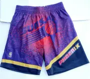 Mitchell & Ness Re-Take Gradient Swingman Shorts NBA Phoenix Suns Men SZ XL $85