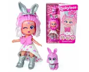 KOOKYLOOS Pet Party ALICE – Alice doll with rabbit pet. Includes Alice doll, 1 pet, fashionable outfit and shoes and 1 accessory. 1 doll, 3 different faces