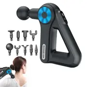 Handheld Muscle Massage Gun with 9 Massage Heads Massager Gun Muscle Relaxing Massager
