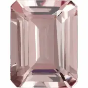Natural Super Fine Morganite - Emerald Cut - Mozambique - AAAA Grade