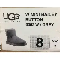 在飛比找蝦皮購物優惠-UGG 經典迷你短靴(灰) Mini Bailey Butt