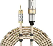 Audiophile Audio Cable 3.5mm M~ni Jack to XLR 3 Pin Regular Compatible with Mobile Soundbox Silver-Plated Conductor 1M 2M 3M 5M 10M(1.5m)