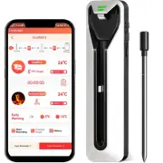 Wireless Meat Thermometer, Digital Food Thermometer for Grilling, Upgraded Bluet