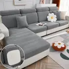 1/2/3/4 Seater Thick Sofa Cushion Cover Stretch Lounge Slipcover Protector Couch