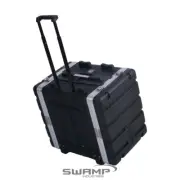 SWAMP 7U ABS 19" Rack Case - Extra Depth - 19 inch, 3RU Road Case, Wheels