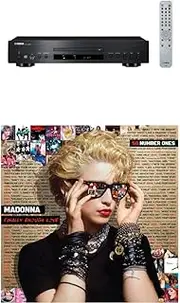 Yamaha CD-S303 CD Player (Black) and Finally Enough Love: 50 Number Ones [Bundle]
