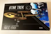 Eaglemoss Star Trek 18k Gold Plated USS Enterprise NCC-1701 XL- DISCONTINUED