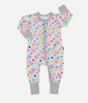 BONDS ZIP WONDERSUIT PRIDE LOVE IS LOVE Sz 00