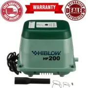 HIBLOW HP-200 SEPTIC AIR PUMP WITH 2 YEAR WARRANTY Free Shipping