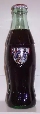 Coca-Cola 50th Anniversary NASCAR 1948 - 1998 Coke Bottle