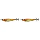 Luminous Fishing Bait Octopus Cuttlefish Fishing Bait Squid Hook (Light Brown)