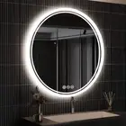 Anti-Fog Circle Round LED Bathroom Mirror LED 3000-6000K Dimmable Backlit Mirror