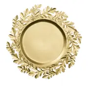 Kim Seybert Gilded Leaves Charger, Set of 4