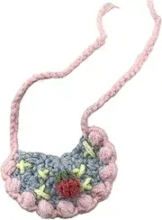 STARTIST Woolen Yarn Knitted Bib Clothes Accessories Handmade for Plush Stuffed Animals