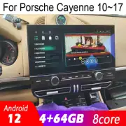12.3" Touchscreen Radio Android Gps Navigation Carplay For Porsche Cayenne