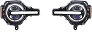 Car Lights Compatible For Ford Bronco Headlights 2020-2024 LED Projetor Head Lamp Daytime Running Light Automotive Accessories(White)
