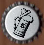 USA Plastic Lined Beer Crown Bottle Cap: Peabody Heights Brewing