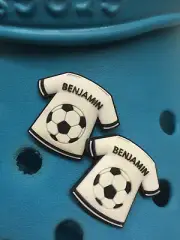 2 Benjamin Personalised Boys Names Shoe Charms For Your Crocs.