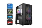 Intel Core i5 12600KF RTX 4060 Ti RGB Gaming PC, 32GB RAM/2TB SSD/WIFI 6/W11H [12600KF-RTX4060TI-32G2S-NX200MR-W11H]
