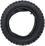 YC Yier Combo Knobby Tire with Inner Tube 3.00-10 (80/100-10) Front or Rear Trail Off Road Mini Trail Dirt Pit Bike Motocross Razor 50cc-125cc CRF50 XR50 TTR50 PW50 JR50 DRZ70 SSR Coolster 70cc