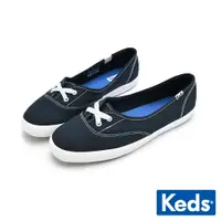 在飛比找蝦皮商城優惠-【Keds】THE MINI 經典綁帶娃娃鞋-深藍 (923