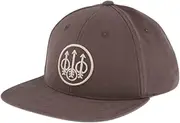 [Beretta] Men's Trident Logo Flat Bill Outdoor Casual Performance Hat
