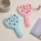 Cute Handheld Mirror Compact Makeup Tool Mini Love Hand Mirror Women