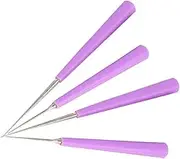 Homoyoyo 4pcs Bead Reamer Tool for Jewelry Making Multi Functional Hand Drill for Expanding in Beads Gemstones and Pearls for Beginners and Craft Enthusiasts