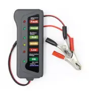 12V Car Battery Tester Digital Alternator 6 LED Lights Display Diagnostic'P1