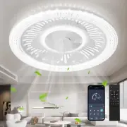 Spnoid Ceiling Fan with Lights and Remote20'' Low Profile Ceiling Fans with L...