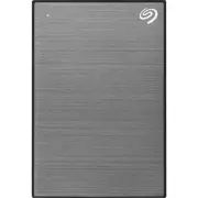 Seagate One Touch 5TB Portable External HDD - Space Grey with Rescue Data