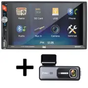 Dual DM720BT Media Receiver w Dash Camera