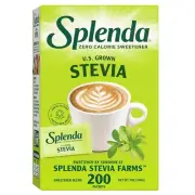 Splenda Stevia USA Grown Zero Cal Sweetener Sugar Substitute Individual Packets