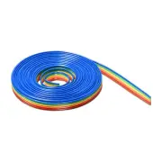1Pack 6P IDC Wire Flat Ribbon Cable 9.8 Ft 1.27mm Pitch Jumper Wires
