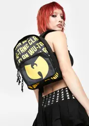 [Rocksax] Wu Tang Logo Backpack