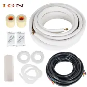 Install Kit For Mini Split Heat Pump Systems (50 Feet ) New 1/4"-3/8" Dia.