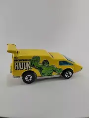 Hot Wheels Diecast Heroes The Incredible Hulk BW 1979 Spoiler Sport, Near Mint
