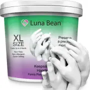 XL Family Hand Casting Kit – Extra-Large Hand Molding Kit for Families, Casts...