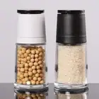 Manual Spice Grinder for Salt and Pepper Easy Refill Adjustable Settings